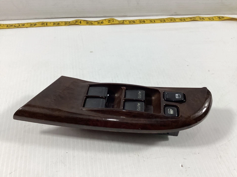 Interruptor de puerta de ventana maestra del conductor delantero izquierdo Pontiac Vibe 2005-2008 OEM. Foto 3 de 4