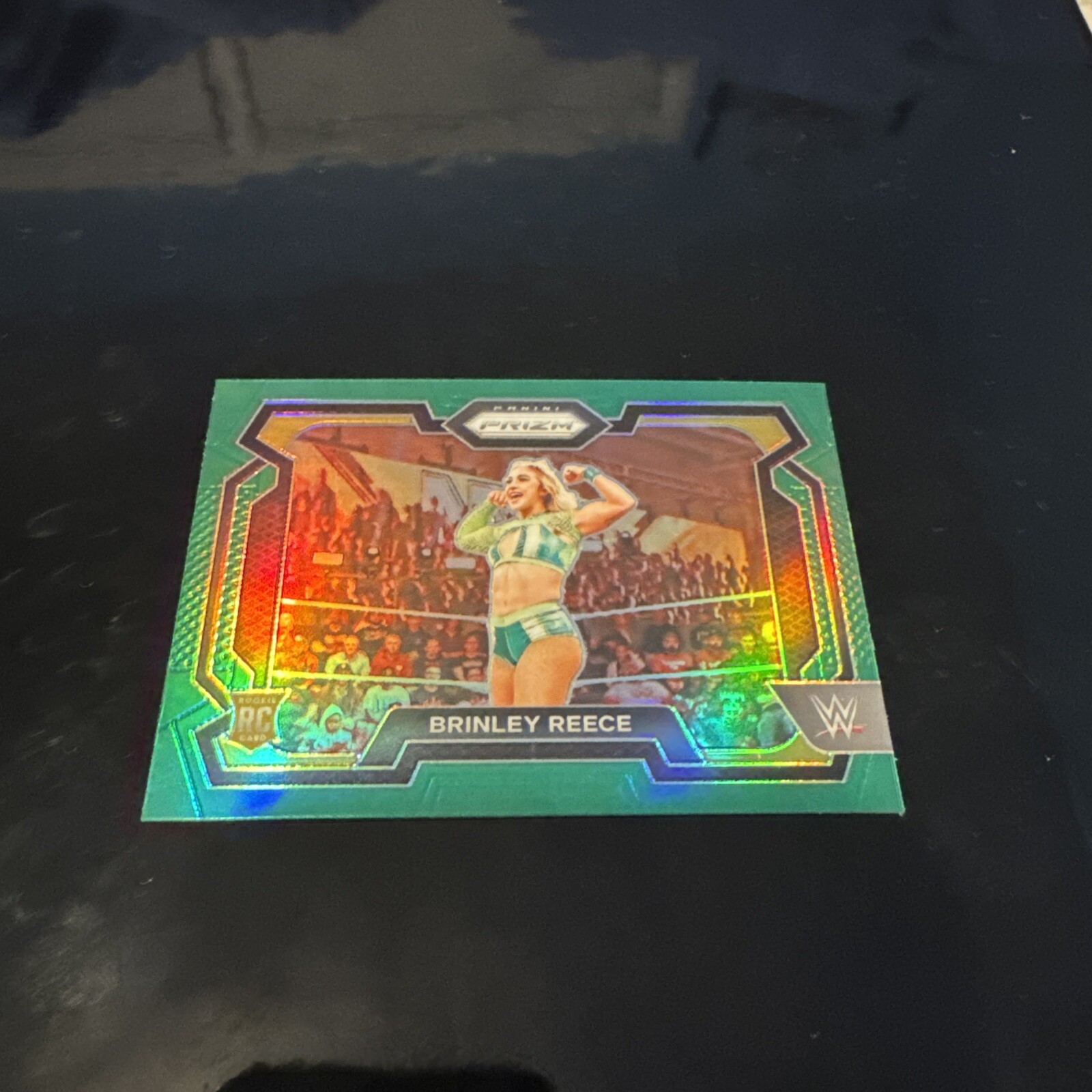 BRINLEY REECE 2024 Panini Prizm WWE Rookie Green Prizm #36