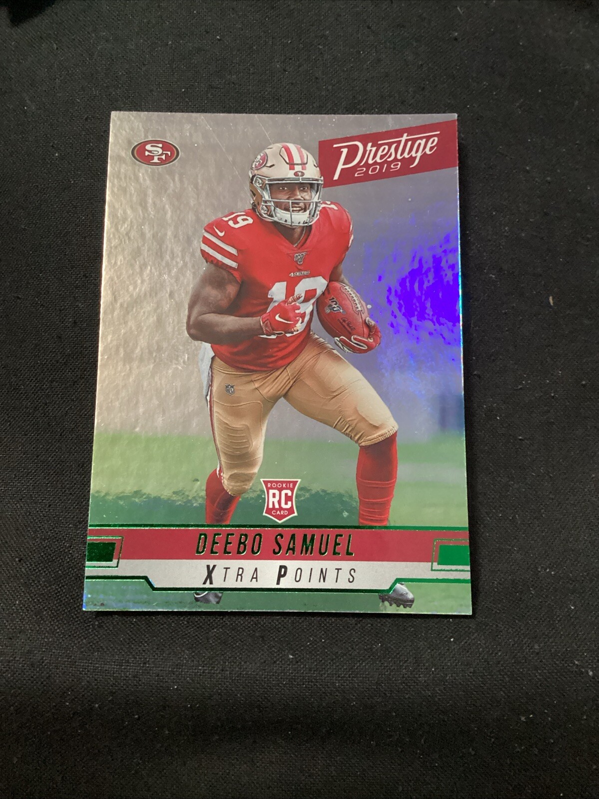 2019 Panini Prestige -Xtra Points Green Deebo Samuel #217 Rookie              73