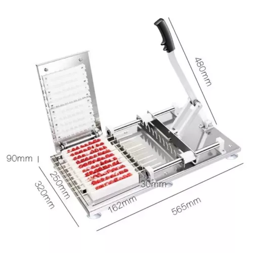 Commercial Stainless Steel BBQ Kebab Grill Machine Mutton Skewer Meat Piercer AU - Picture 4 of 16