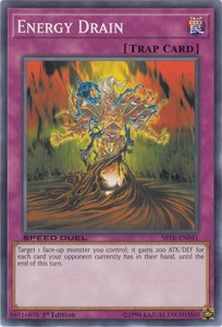 Energy Drain - SBTK-EN041 - Common - 1st Edition x3 - Near Mint