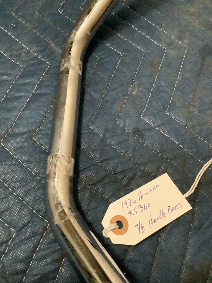 Manillar Yamaha XS360 XS 360 XS400 1976-77 con percha de embrague Foto 4 de 4
