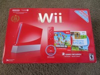 Nintendo Wii Super Mario Limited Edition Red Console System Anniversary Nintendo Wii Super Mario Limited Edition Red Console System Anniversary