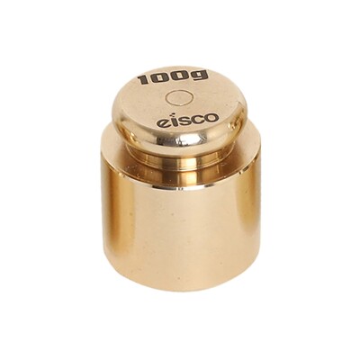 100g Balance Weight Spare - Brass - Eisco Labs