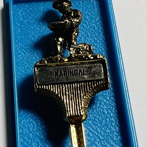 Cuchara de coleccionista chapada en plata Karingal Australia (color dorado) - Imagen 2 de 6
