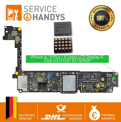 Logic LCD Display IC Chip U3 U1501 65730AOP iPhone 8 / 8+/ X