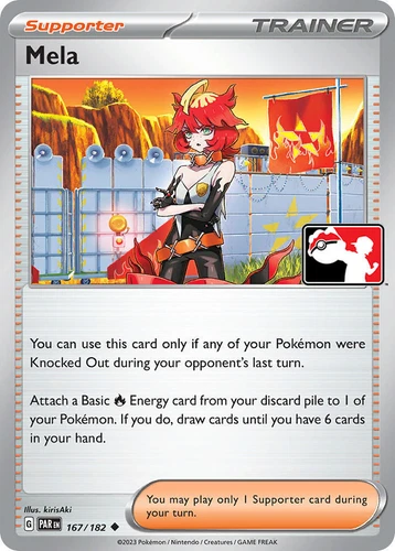 Mela 167/182 Prize Pack Series Cards