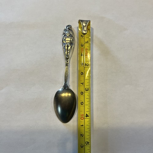 Labors of Cupid by Dominick Haff Sterling Silver Demitasse Spoon GW Old 4 1/4" - Picture 9 of 9