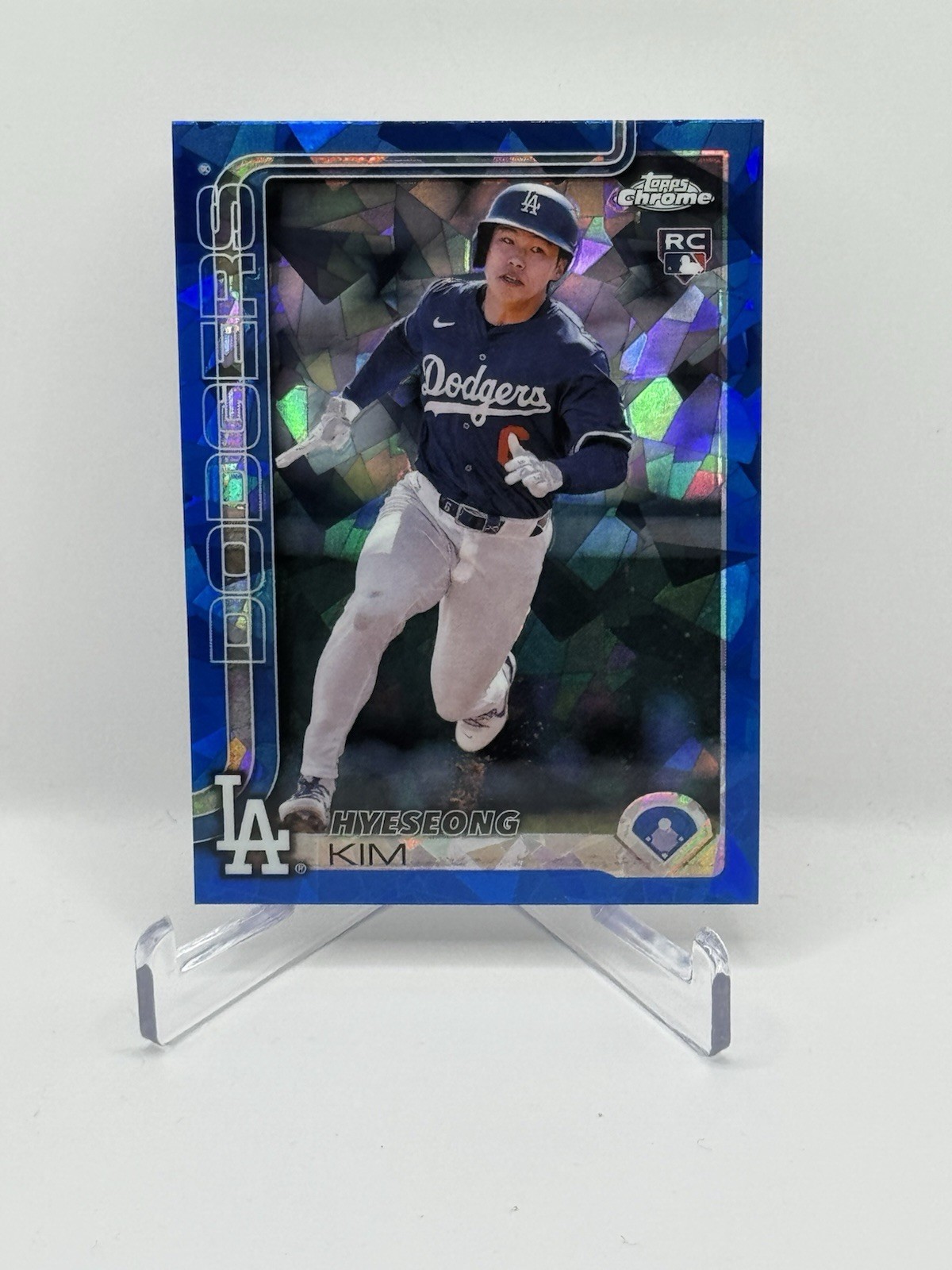 2025 Topps Chrome Sapphire Hyeseong Kim RC #152 Rookie LA DODGERS