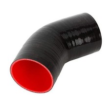 45 Degree 4-Ply Thickness 5mm Silicone Hose Clamp for Turbo/Intercooler/Intake