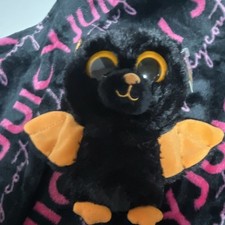 Ty Beanie Boos Midnight Black Bat Plush with Tags, Ages 3 , 3-4, 4-7, 8-11 Years