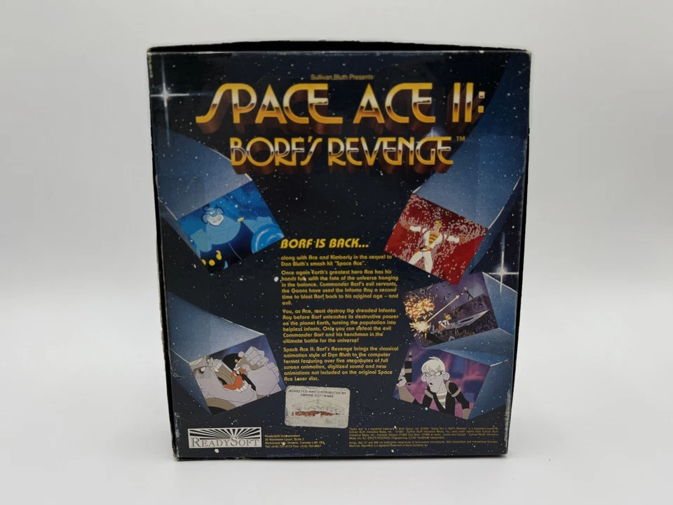 Space Ace II - Borfs Revenge - BigBox - Amiga / DOS - 3,5" Disketten - 1992 - Bild 2 von 3