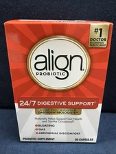 Align Probiotic Ultimate Gut Support - 28 Capsules Each Box Exp. 10/27+ NEW