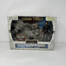 Art Asylum Star Trek Enterprise Broken Bow Deluxe T'Pol Science Station Open Box