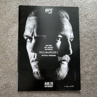 UFC Official Programmes Lot: UFC 202 Diaz vs McGregor 2 & UFC 203