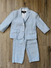 Toddler Boys Seersucker Suit Pants Easter Pastel