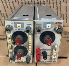PARTS! tektronix 5A18N dual trace & 5A19N differential amplifier (UNTESTED)