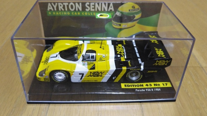 Pma Lang Custom Porsche 956K Ayrton Sena A.Senna No7 1/43 | eBay