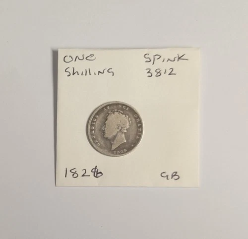 Photo of a 1826 Great Britain Shilling (1816-1837) from an eBay listing that sold on Jul 3, 2026
