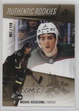 2023 Upper Deck SP Game Used Authentic Rookies Gold /118 Michael Kesselring 09wc