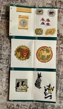 NEW Wrights Sample Board THIRTEEN Raj A Ma Taj Patches Appliqués