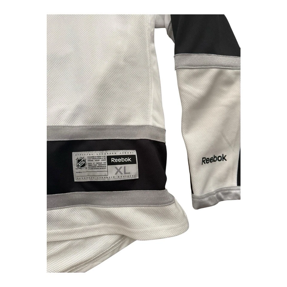 Camiseta para hombre NHL Los Angeles LA Kings #32 Jonathan Quick blanca XL Foto 4 de 4