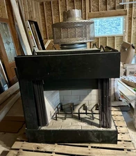 BEAUTIFUL NEW FMI RIGHT CORNER FIREPLACE