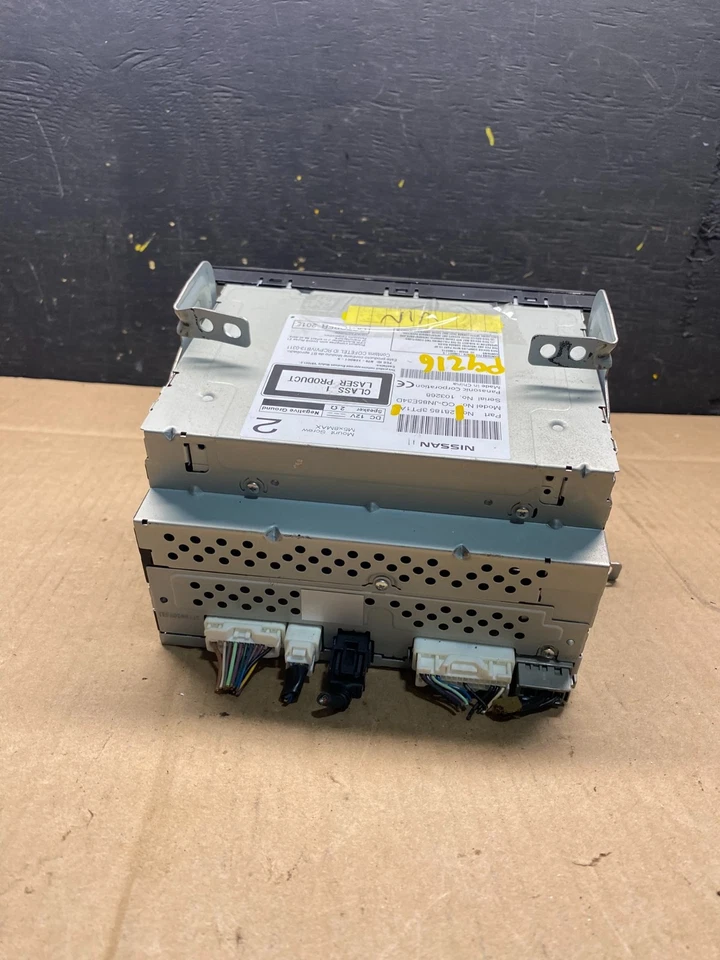 2015 2016 2017 Nissan Juke Radio CD Player AM/FM Screen Radio OEM  P9216 DG - Image 4 of 4