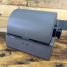 ROLODEX Model 2400-T Metal Double Side Rotary File. New Cards W/out Key Gray