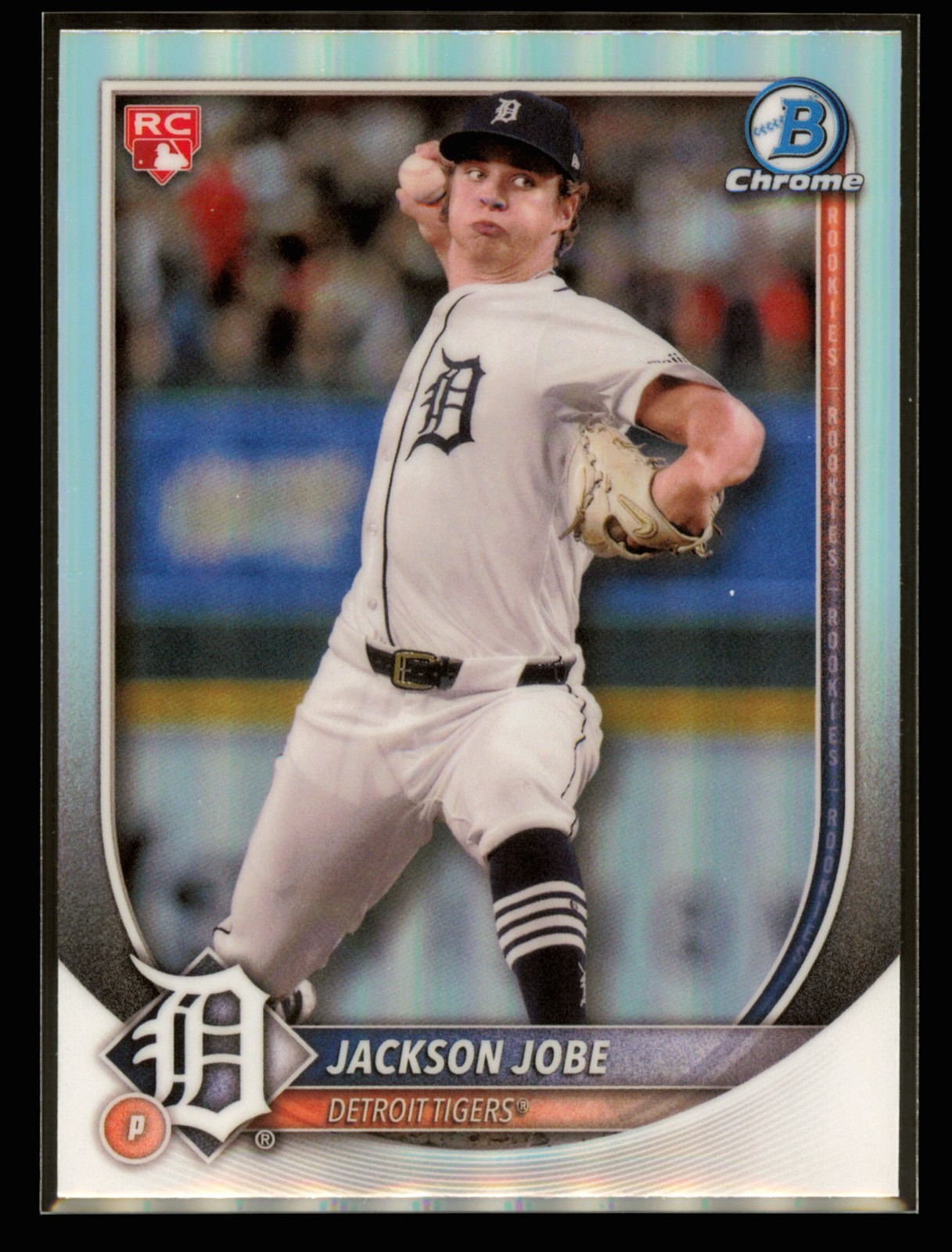 2025 Bowman Jackson Jobe RC Rookie Red SP Variation #50