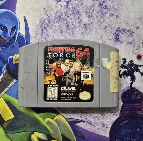 🔥Fighting Force 64 AUTHENTIC WORKS (Nintendo 64, 1999)