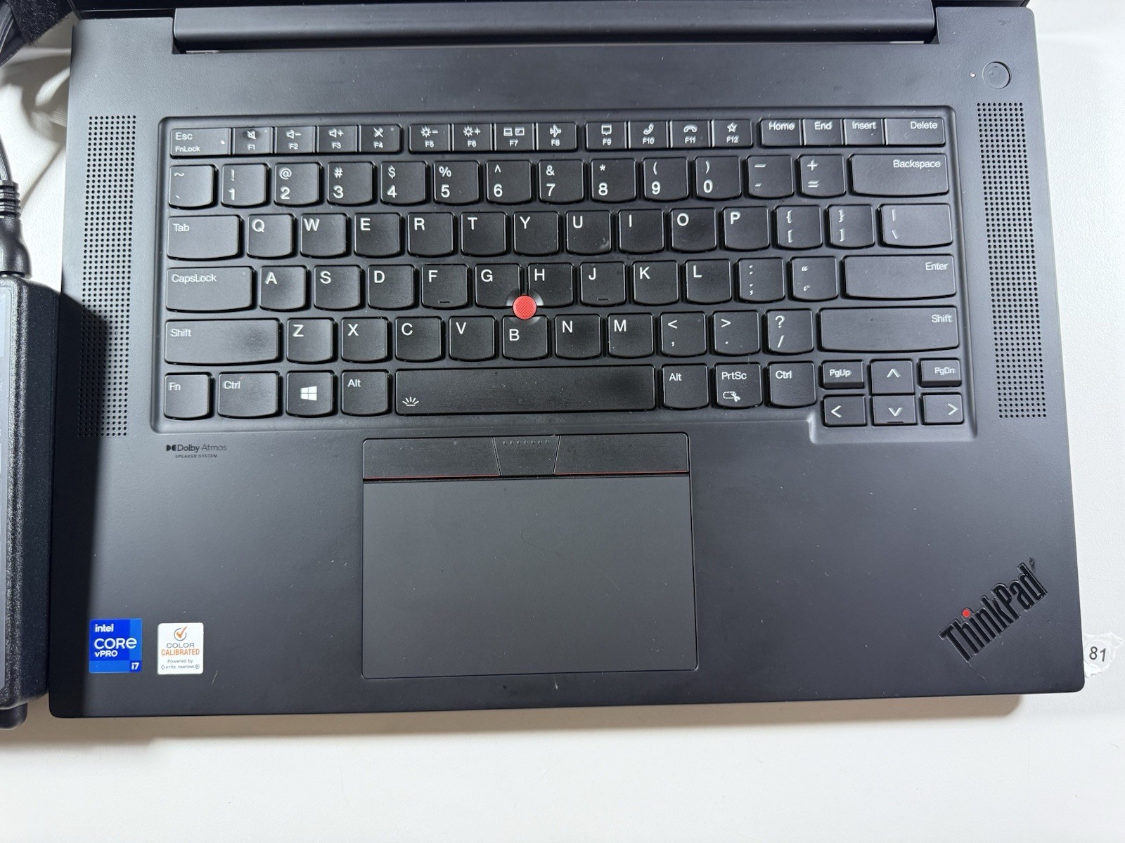 Lenovo ThinkPad P1 Gen 4, 16-Inch Laptop, with Intel Core i7 11th Gen., 512 GB NVMe (Non-Volatile Memory Express), Windows 11 Pro