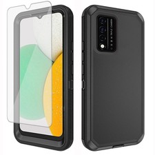 Asuwish Phone Case for T-Mobile Revvl V 5G with Screen Protector and Cell Cover