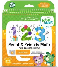 LeapFrog LeapStart Preschool Activity Book: Scout and Friends Math and Probl...