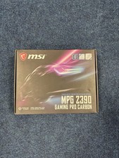 MSI MPG Z390 Gaming Pro Carbon Motherboard, DDR4, Intel