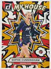 Sophie Cunningham 2025 Panini Donruss WNBA My House #19 Press Proof Gold /10
