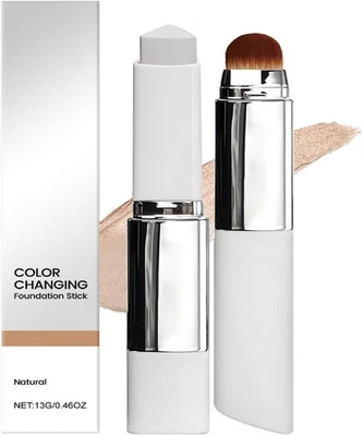 HERBINSOLS Color Changing Foundation Stick - Korean White Foundation Stick - Full Coverage
