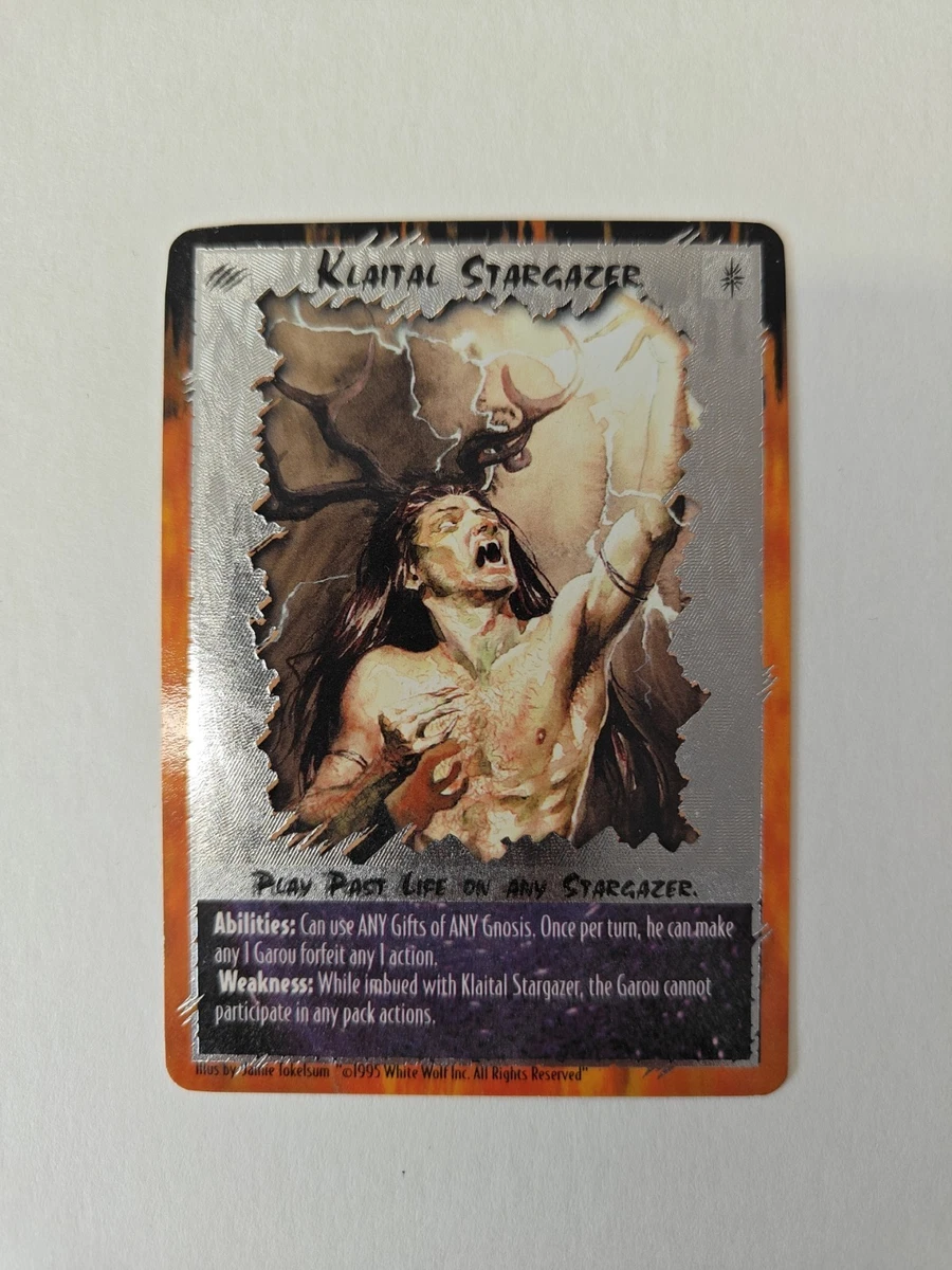 White Wolf Rare Individual Collectible Card Game Cards for sale | eBay