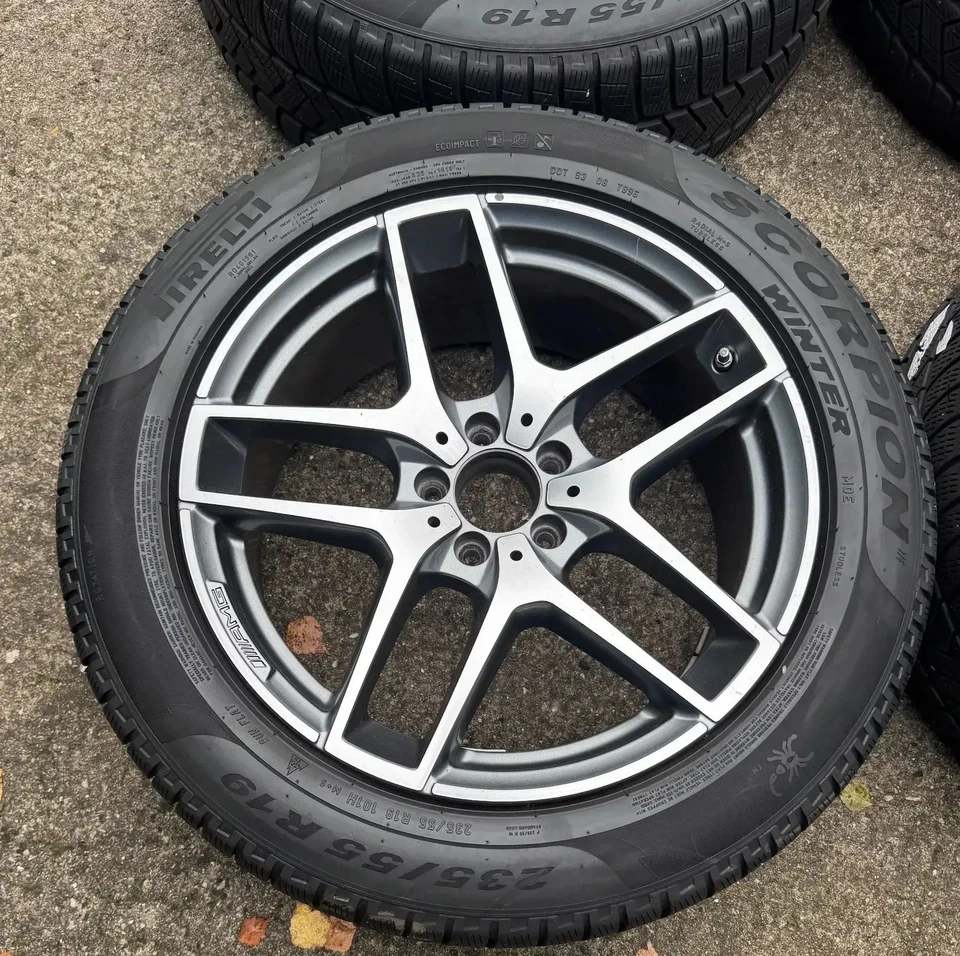 Original Mercedes AMG 19 Zoll für GLC X253 Pirelli Winterräder RDKS 2534011800 - Bild 4 von 4
