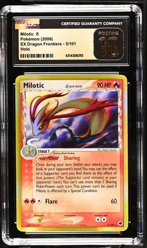 Milotic δ graded CGC 10 for sale on eBay