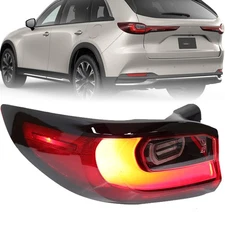 Left Outer LED Tail Light For Mazda CX-90  CX90 2024-2025 Rear Brake Lamp Driver