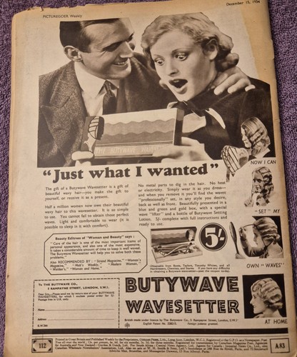 Very Rare PICTUREGOER Mag December 15th 1934 Jackie Cooper With Booklet. - Picture 11 of 19