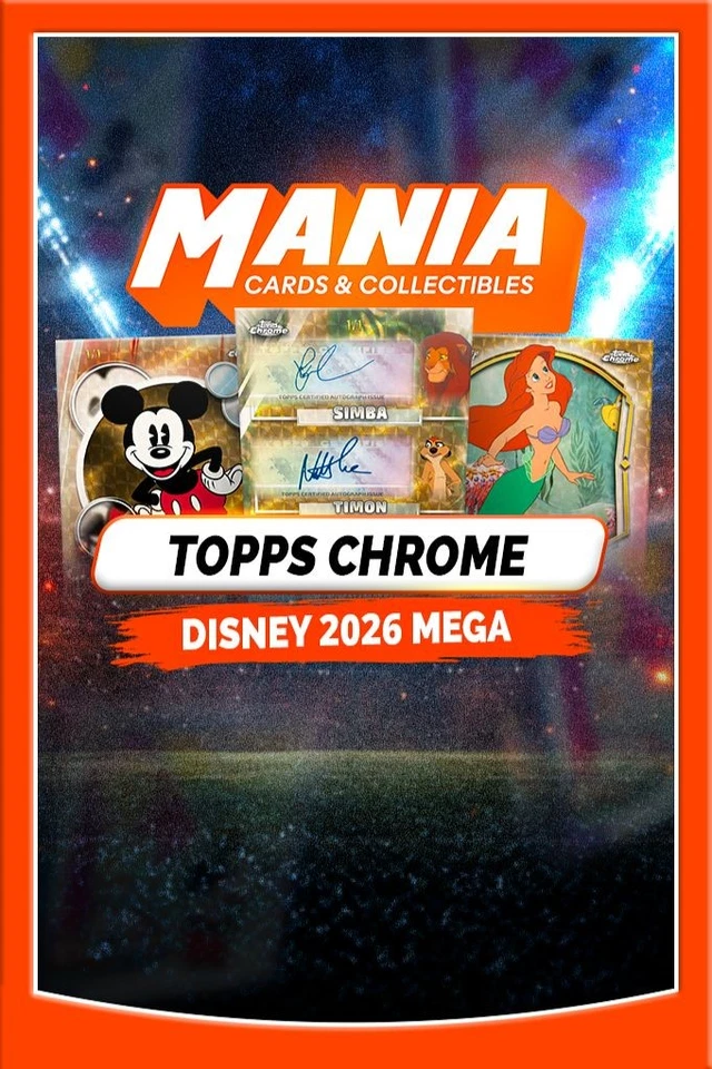 DISNEY CHROME | MEGA BOXES | CLAIRE | RANDOMS (CM 25/06/2026)