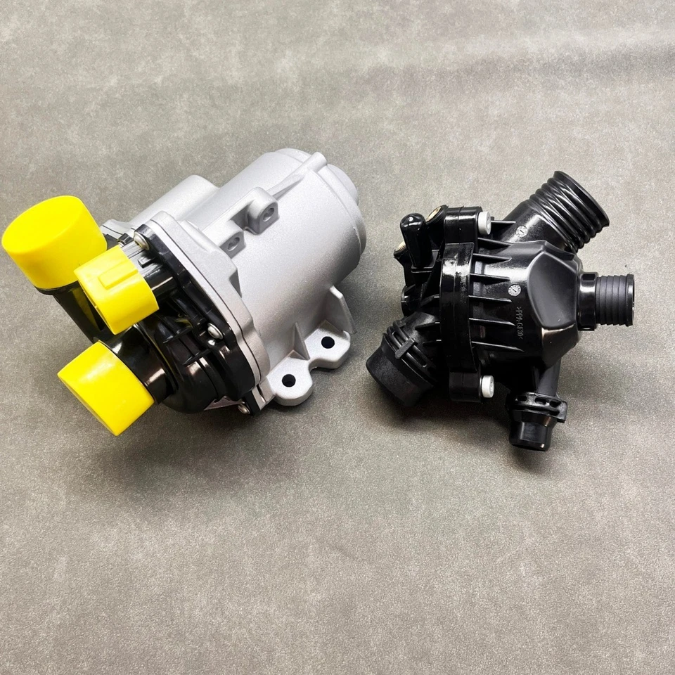 Electric Engine Water Pump w/Thermostat For BMW 335i 535i x1 x3 X5 11517632426 Foto 3 de 4