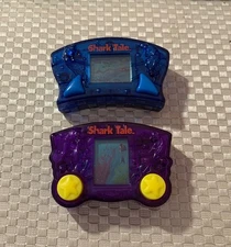 Lot of (2) Shark Tales Mini Electronic Handheld Games from General Mills