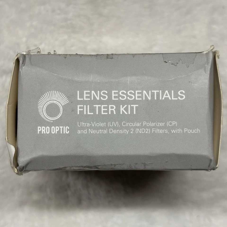 Pro Optic 55 MM Lens Essential Filter Kit with Pouch New In Box - Image 4 of 4