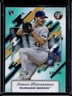 2025 Topps Pristine Logan Henderson RC Aqua Refractor Rookie #/199 Brewers