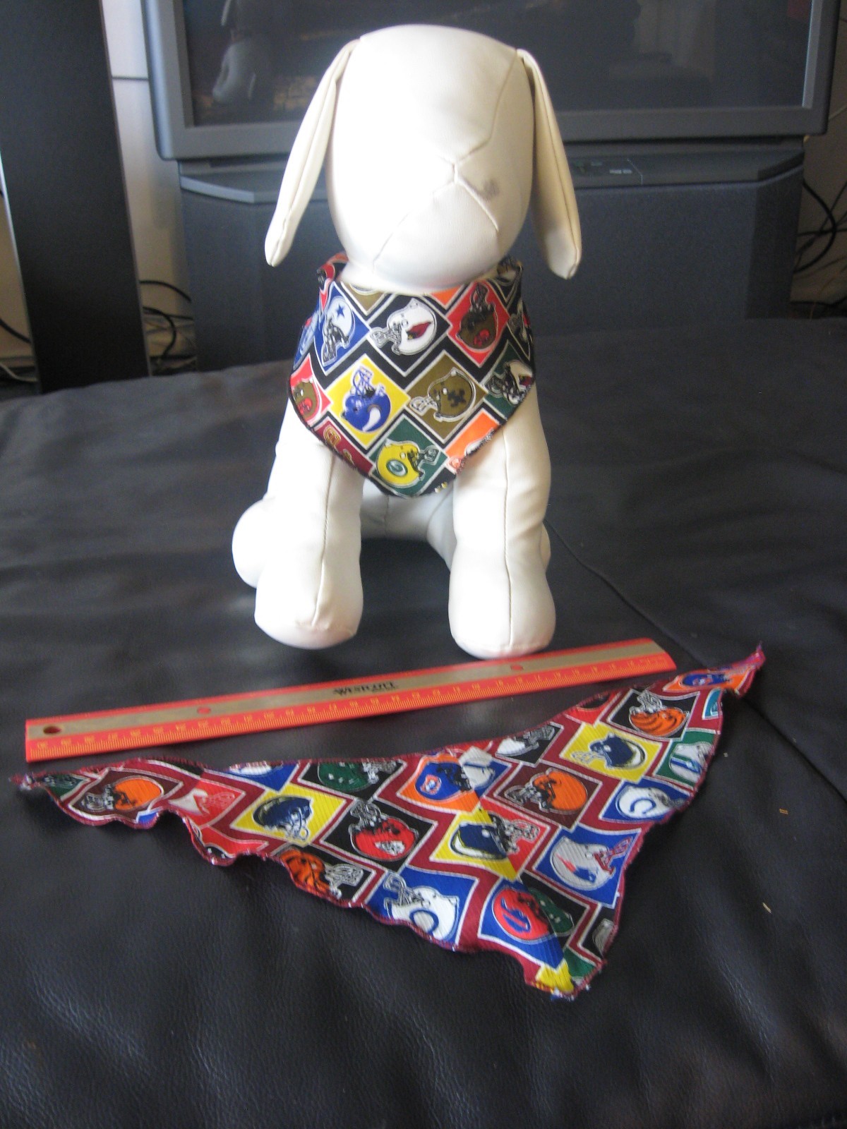 35 Dog Grooming BANDANAS EVERYDAY Finished PET SCARF TieOn BANDANNA XS