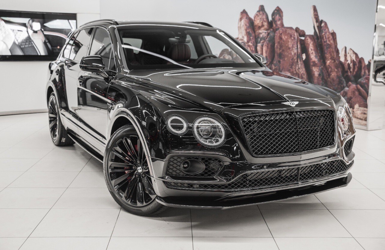 22” Bentley Bentayga PL71 Blackline SPEED Black Factory OEM Wheels Rims Tires