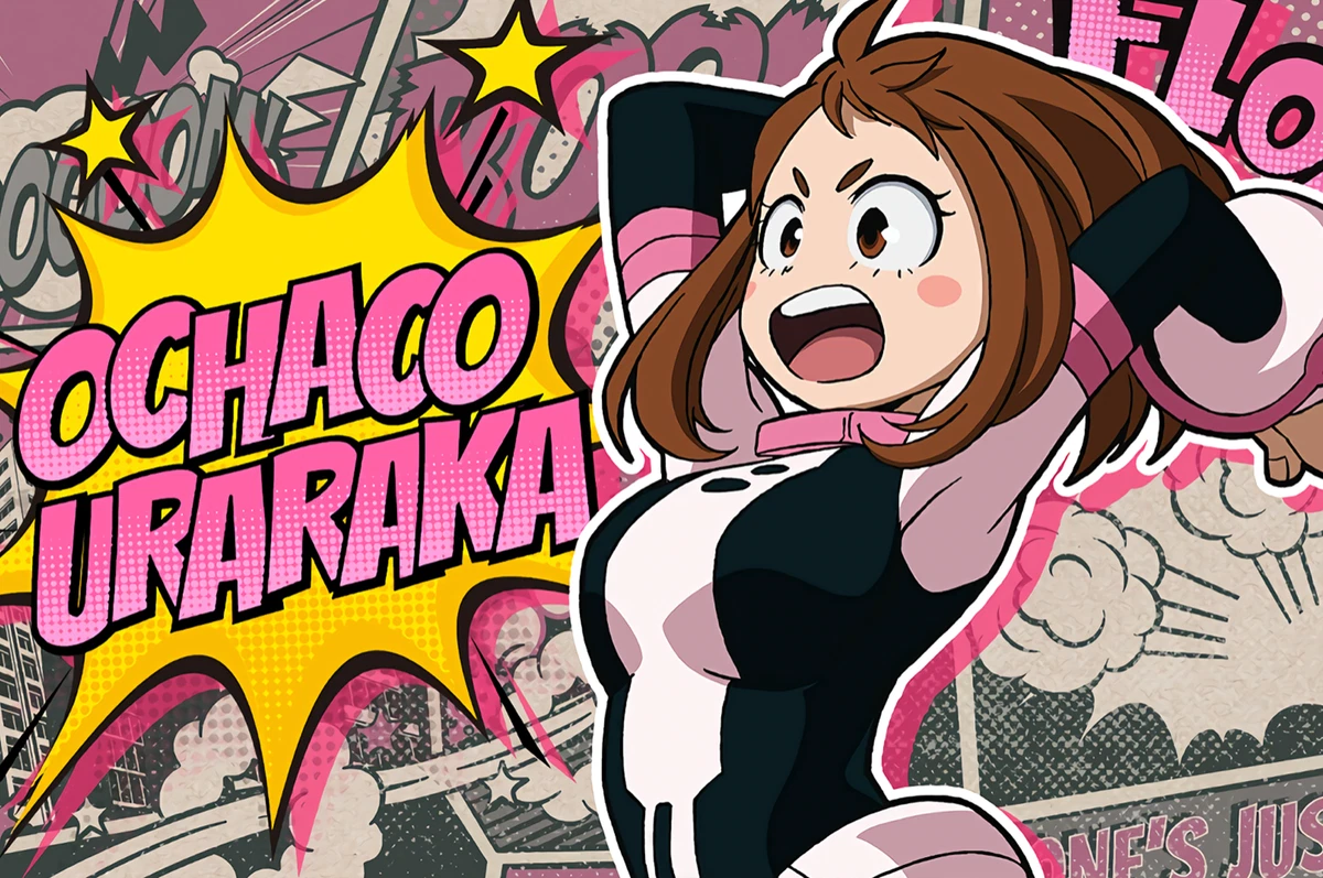 My Hero Academia Poster Ochako Uraraka Hero Costume 18inx12in Free